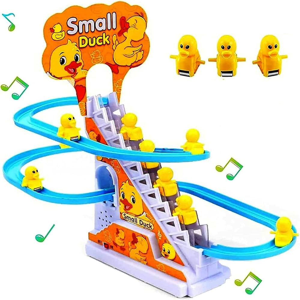 Musical Duck Track Set Toy for Babies - Light-Up Discount of 20%!! (Save Rs.500)
