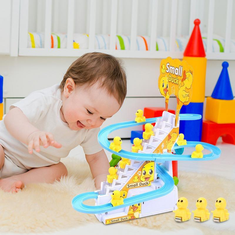 Musical Duck Track Set Toy for Babies - Light-Up Discount of 20%!! (Save Rs.500)