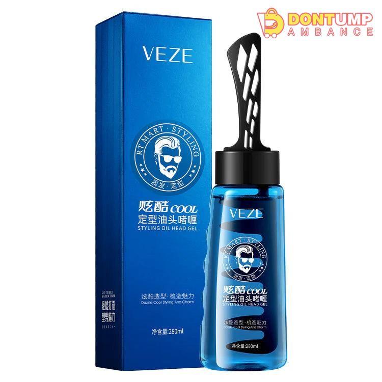 Veze Styling Head Oil Gel 2-In-1 Hair Styling With Comb