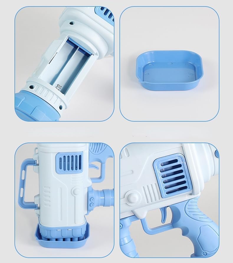Bubble Gun Toy – Big Size, 32 Holes
